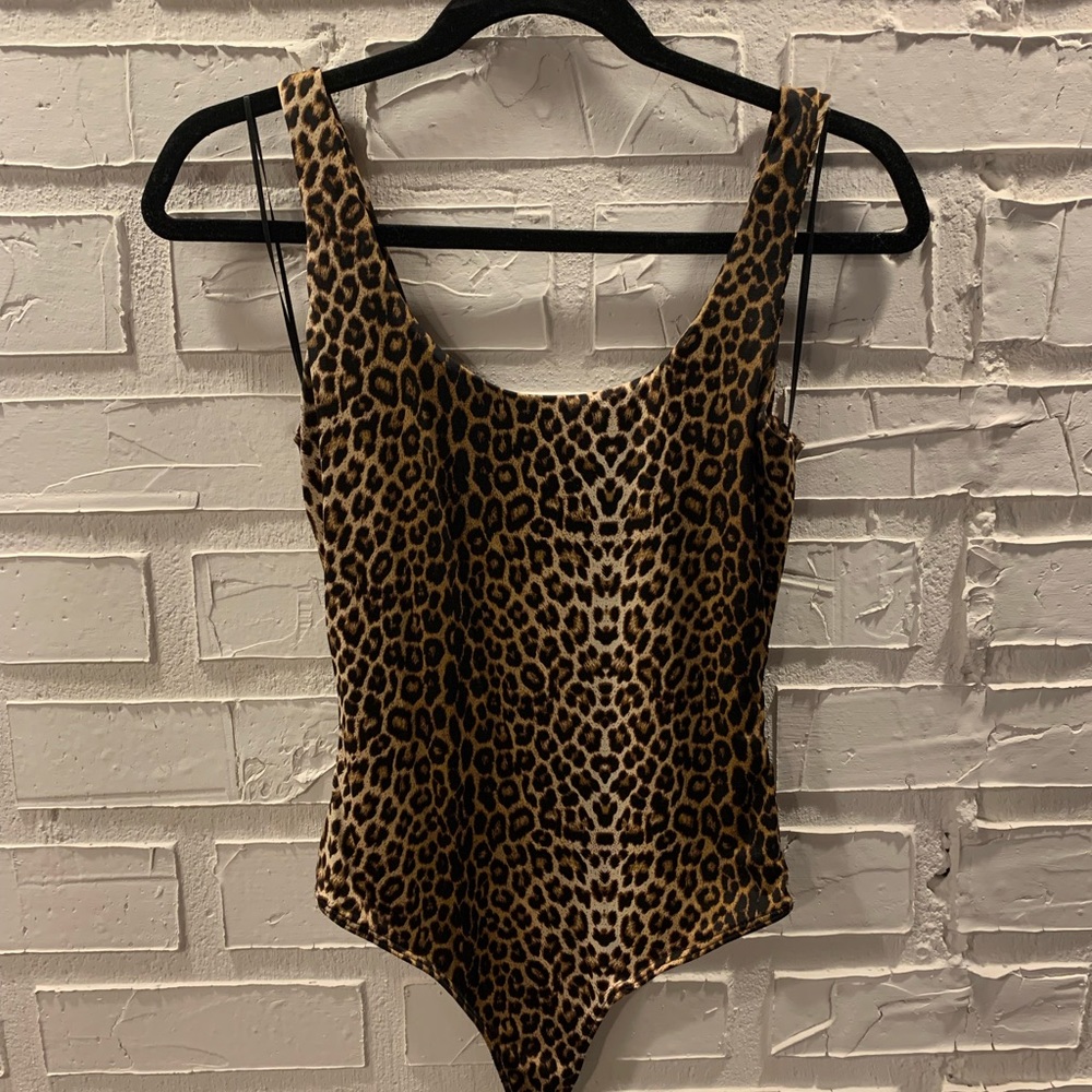 Leopard Print Bodysuit